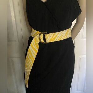 J. Crew Double D Ring Cotton Belt size S/M